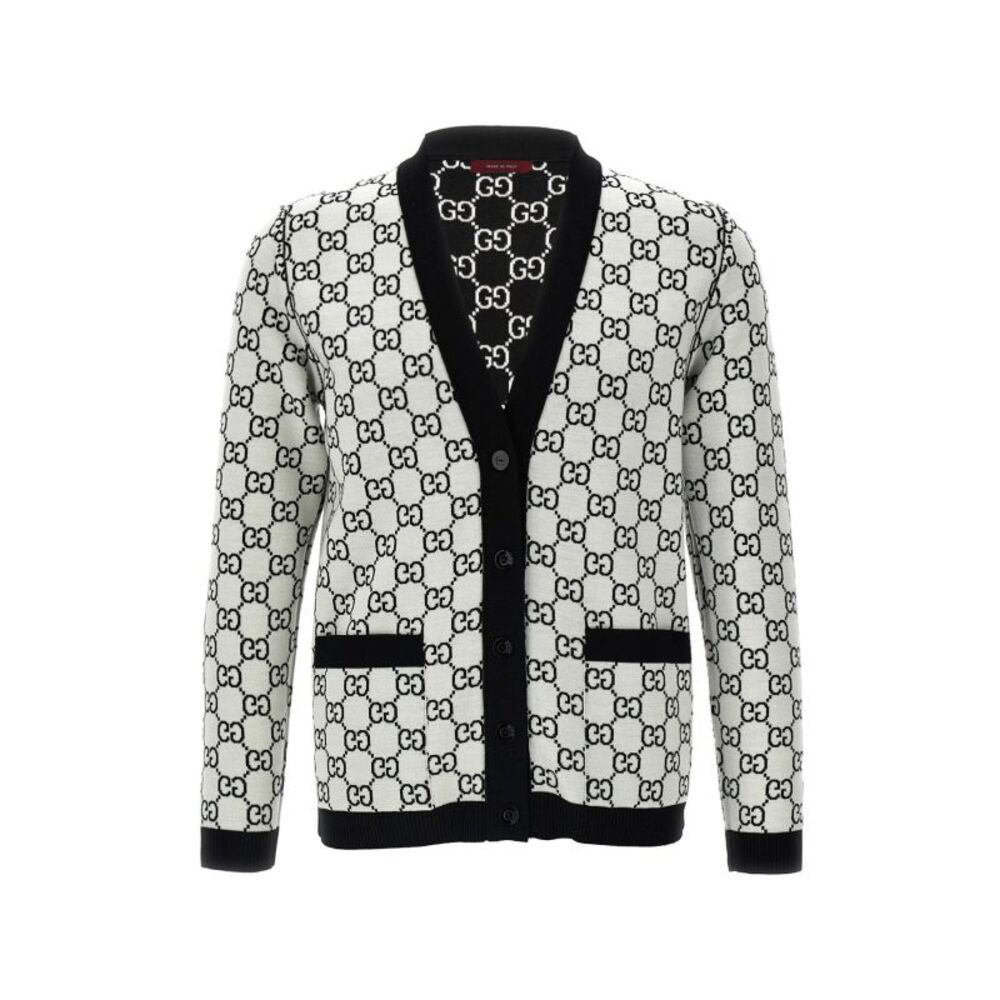 Gucci Women Gg Reversible Cardigan - Picture 3 of 6